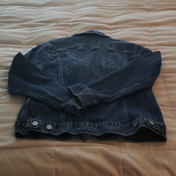 Lucky Brand Tomboy Trucker Jean Jacket - Picture 5 of 7